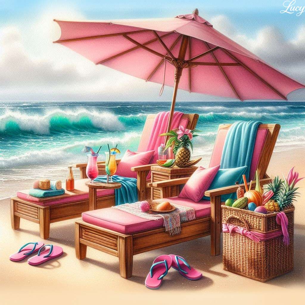 Malownicza tropikalna plaża puzzle online