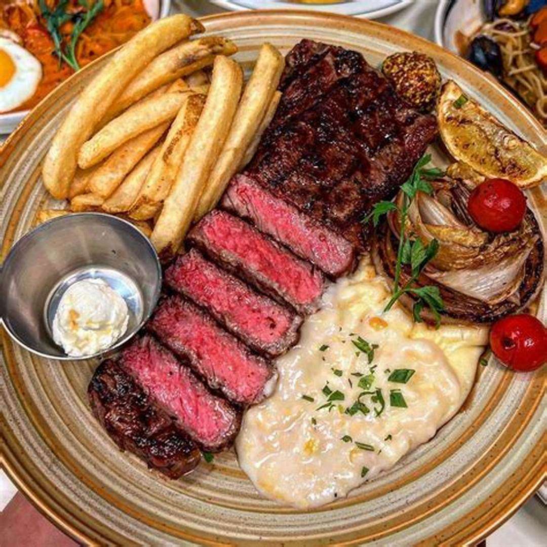 Cena de carne rompecabezas en línea