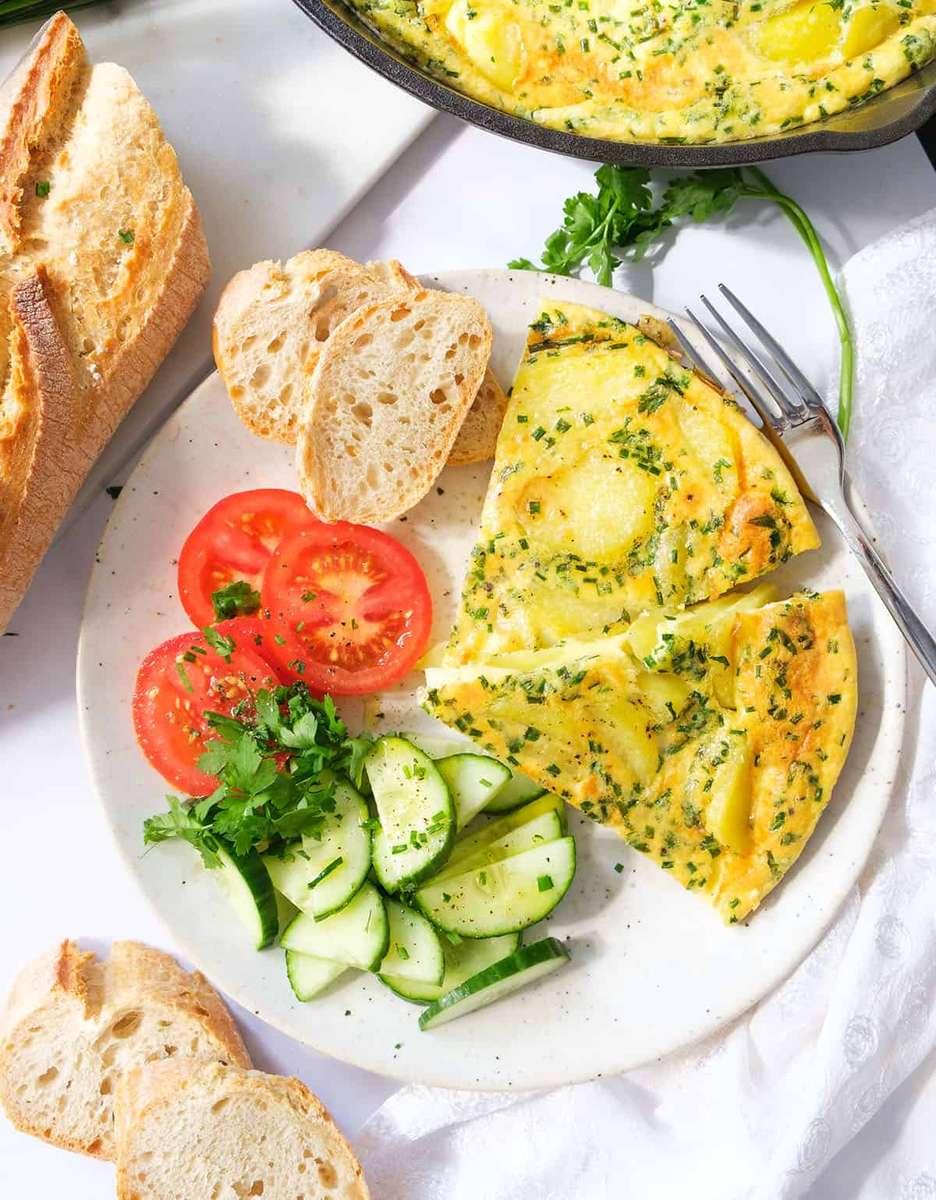 Potato Frittata online puzzle