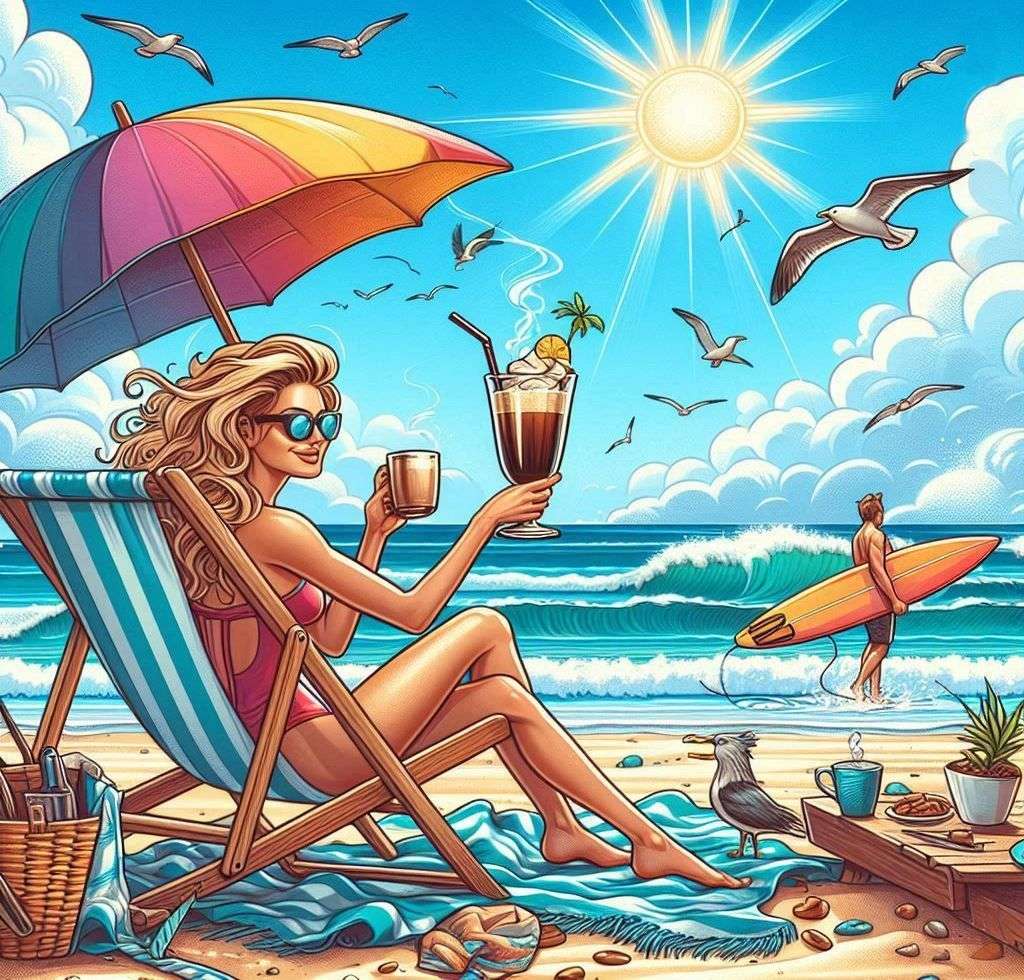 Wakacje morskie puzzle online