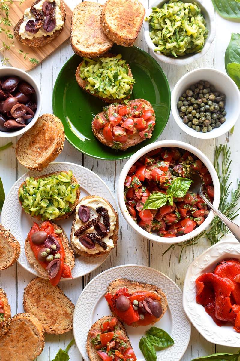 Przystawka Bruschetta puzzle online