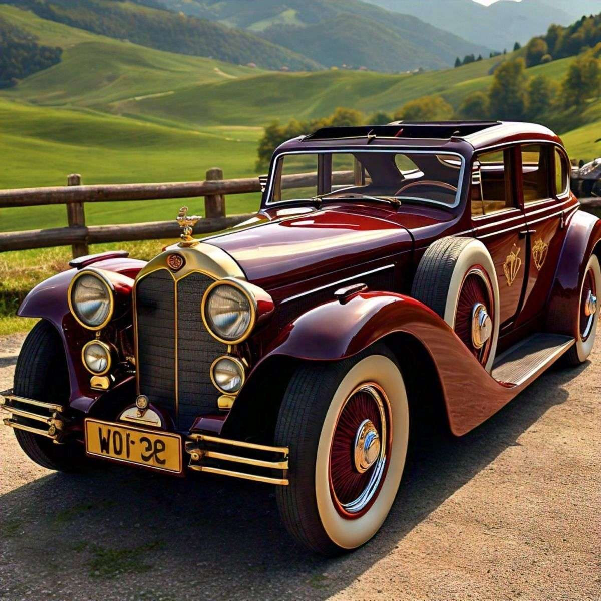 Old And Classic Car puzzle online