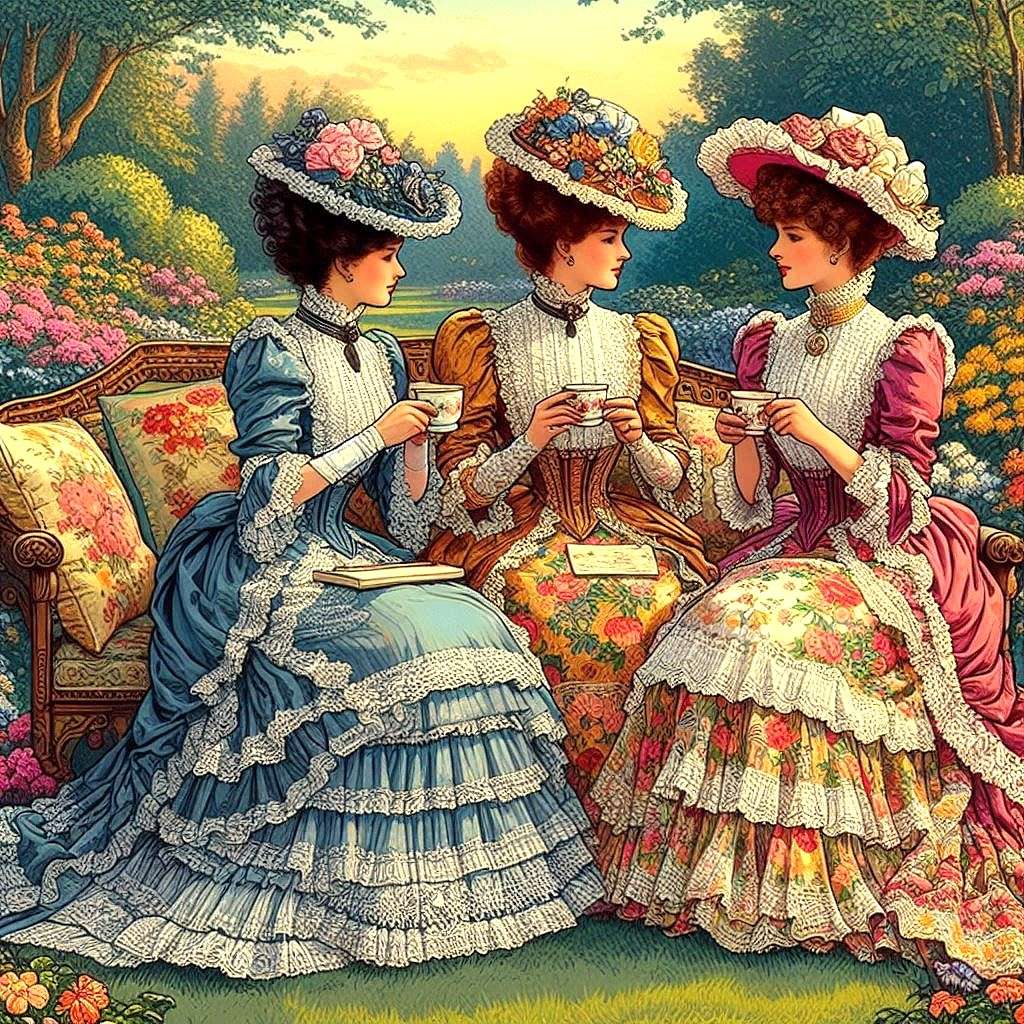 przerwa na herbatkę puzzle online