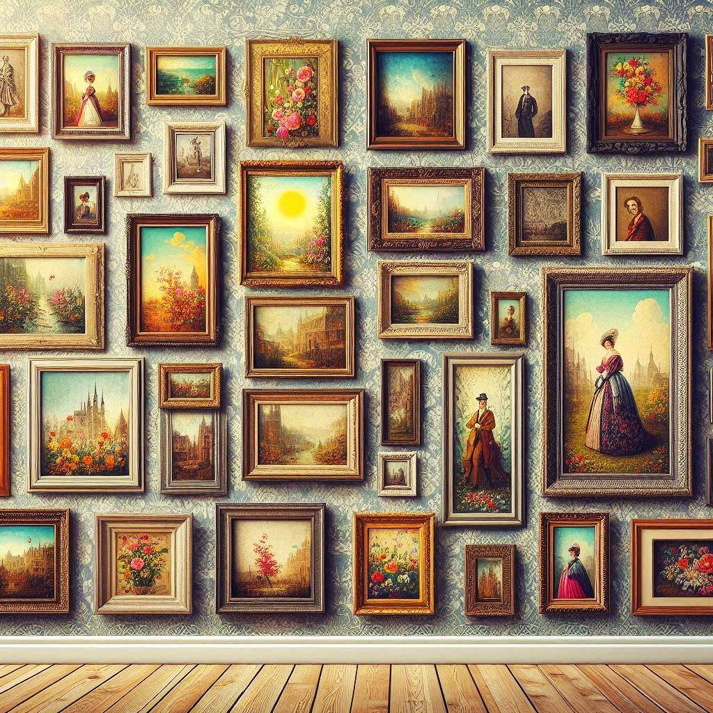 domowa galeria sztuki puzzle online