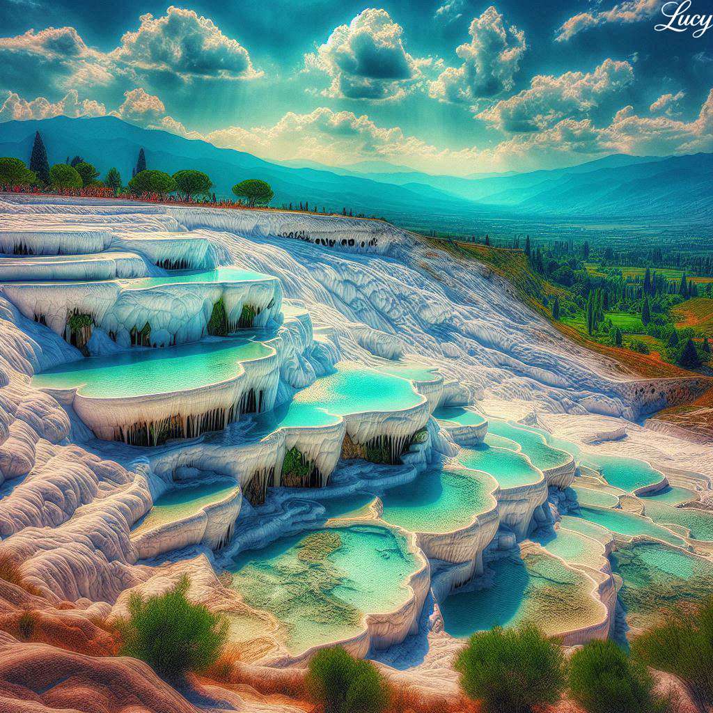 Pamukkale, Turcja puzzle online