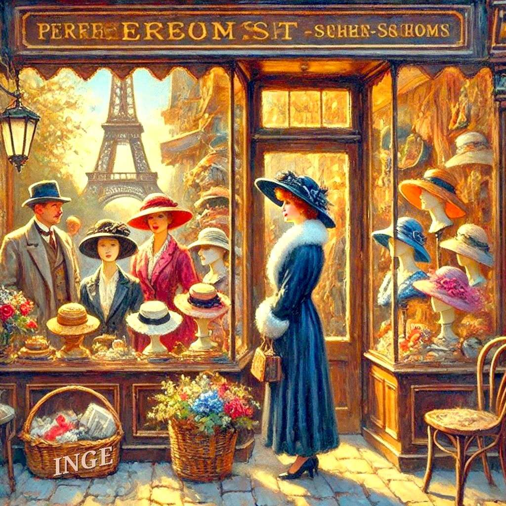 Hats Shop w Paryżu puzzle online