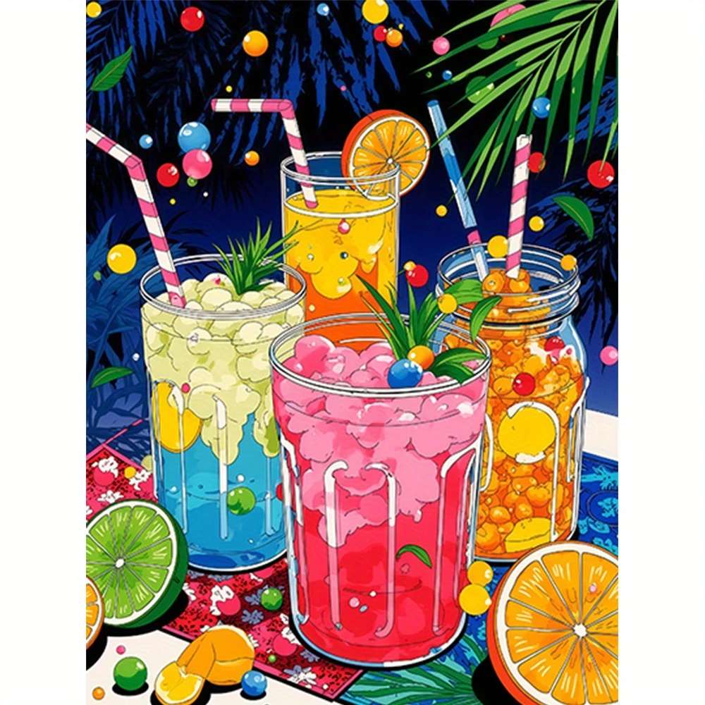 orzeźwiające koktaile puzzle online
