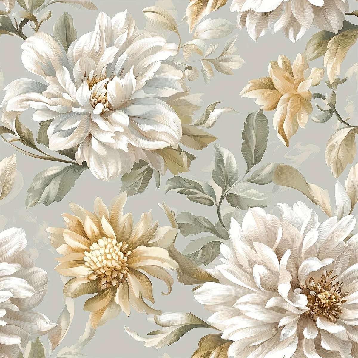 Modèle floral et pastel puzzle en ligne