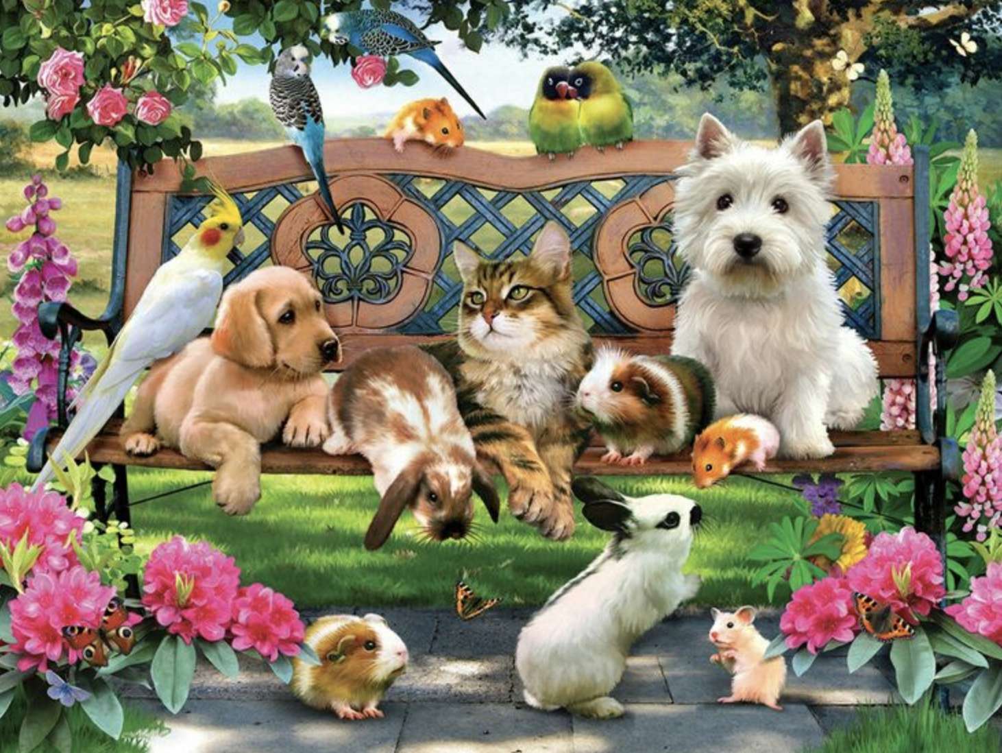 Nos Amis Les Bêtetes puzzle en ligne