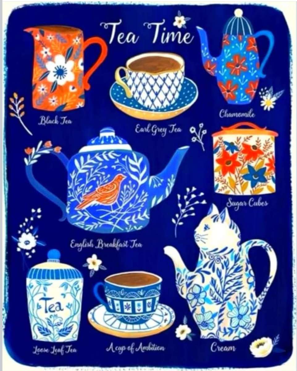 Happy Teapot Tuesday jigsaw puzzle online