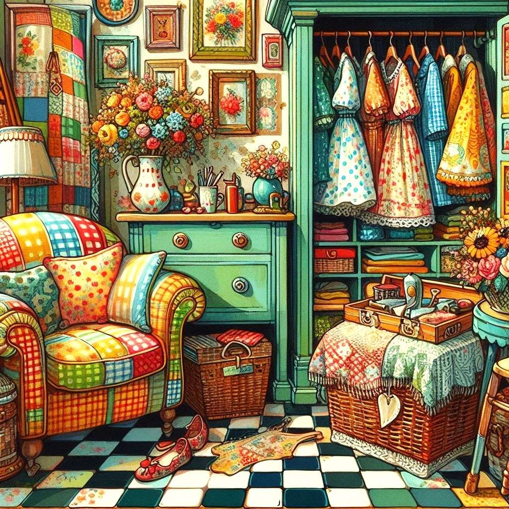 examen de la garde-robe puzzle en ligne