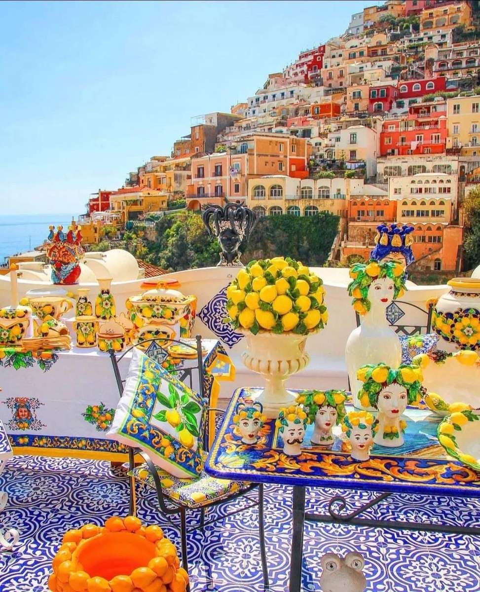 Italië landschap legpuzzel online
