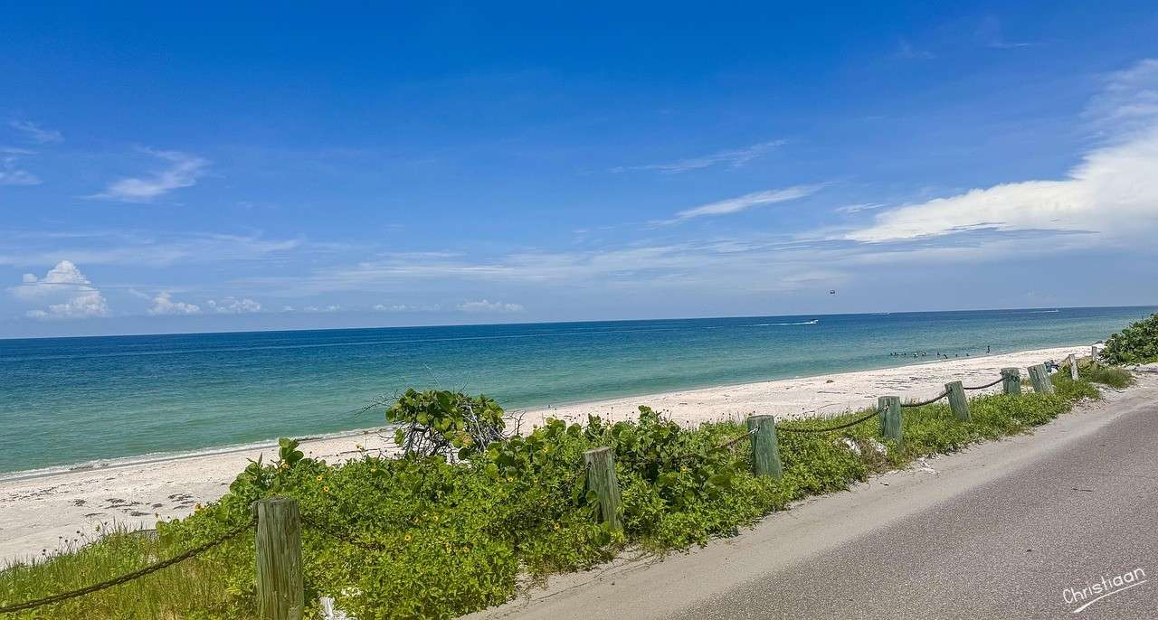 Plaża, wybrzeże, Floryda. puzzle online