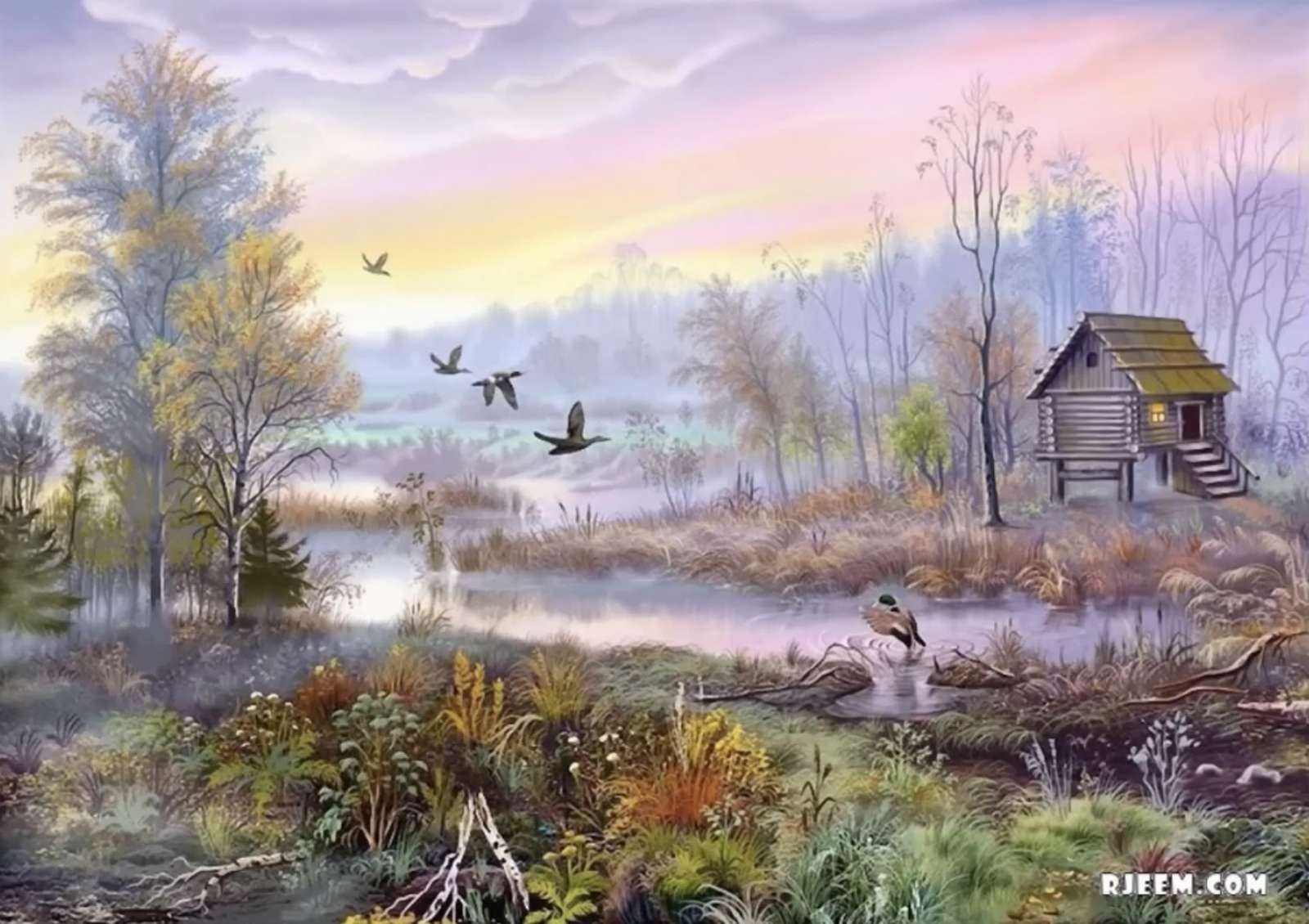 Nature Puzzle: Puzzle Per Adulti, Paesaggio Naturale, 1000 Pezzi (multicolore, 76410)