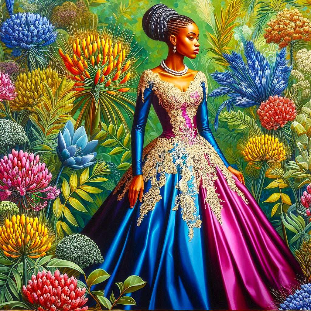 Dea africana puzzle online