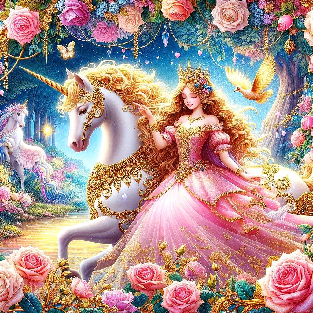 La terre de la licorne puzzle en ligne