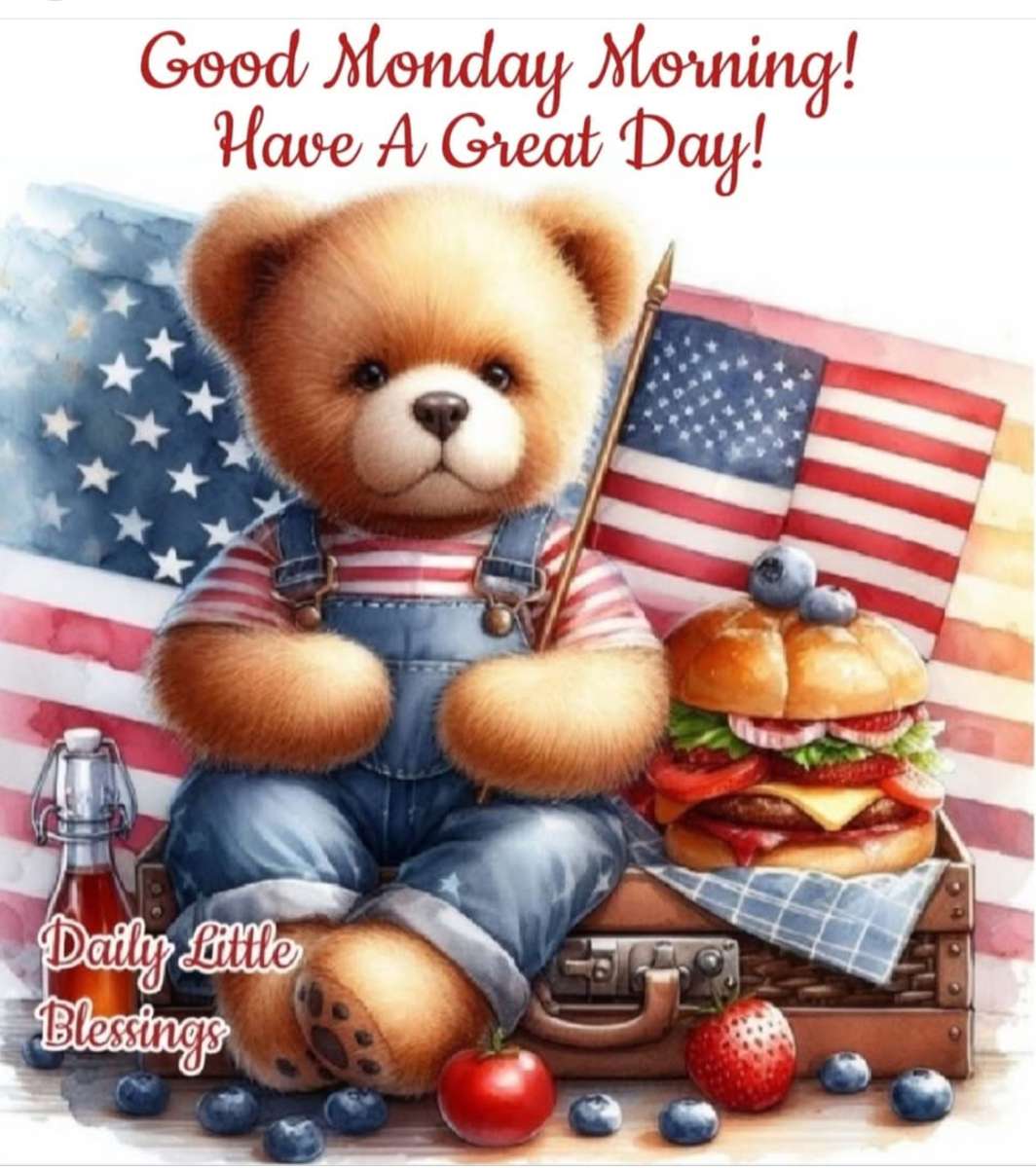 良い月曜日の朝。すてきな一日を！ オンラインパズル