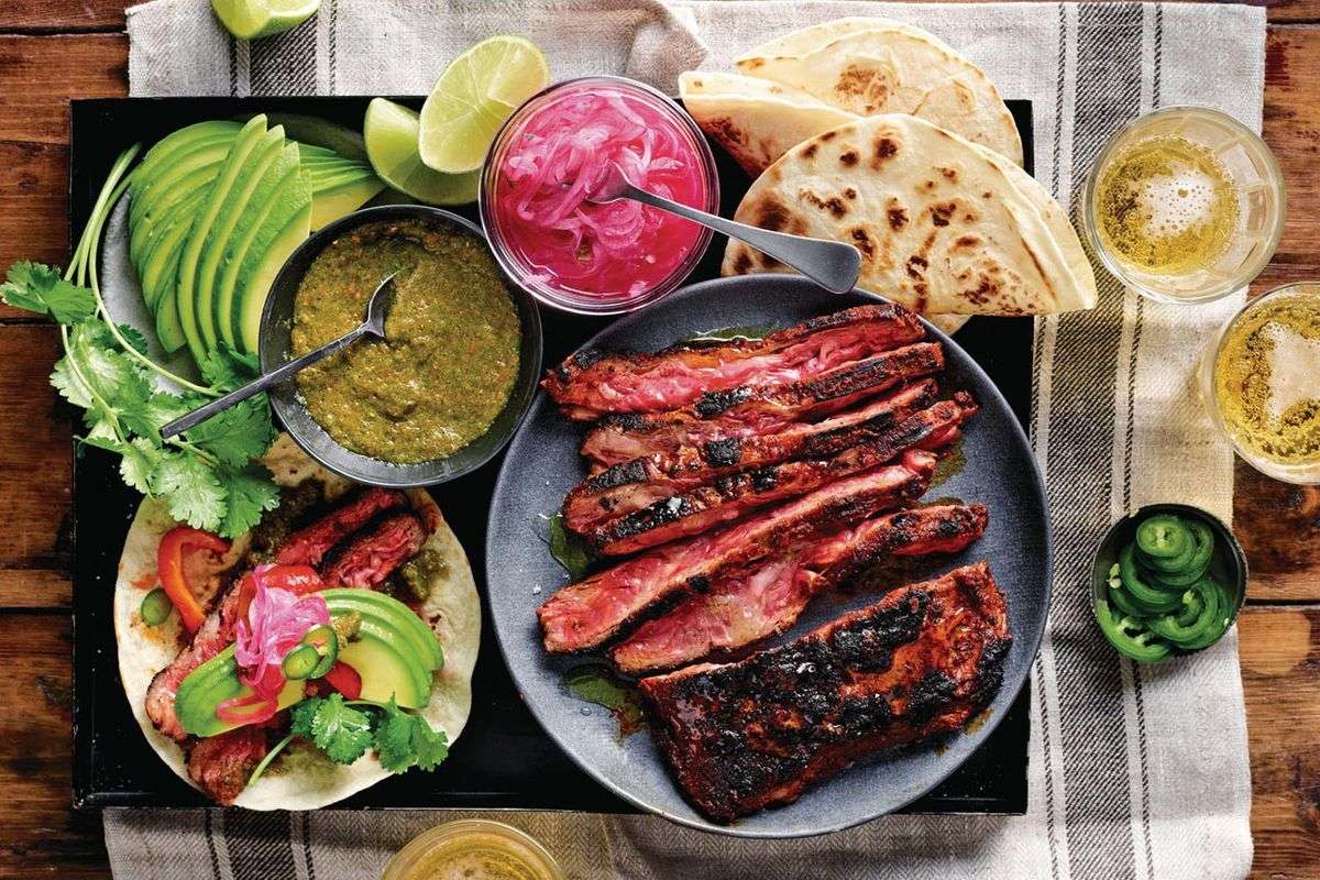 Tacos De Carne Asada rompecabezas en línea