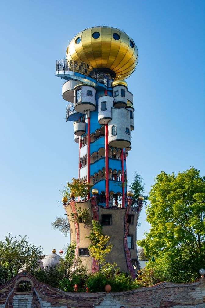 Kuchlbauer Tower, Abensberg. Germany puzzle online