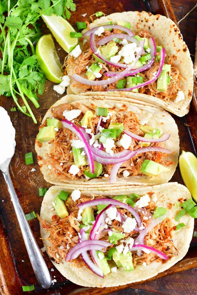 Tacos z kurczakiem puzzle online