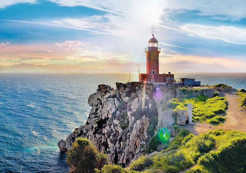 Latarnia morska w Melagavi puzzle online