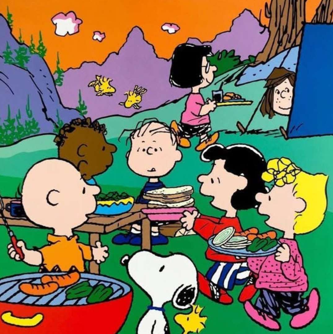 Gang Schulz na pikniku i obozowi. puzzle online
