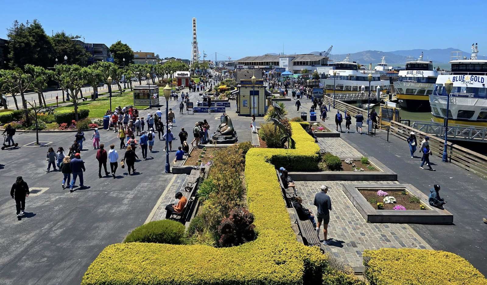 Bulwar spacerowy w San Francisco puzzle online