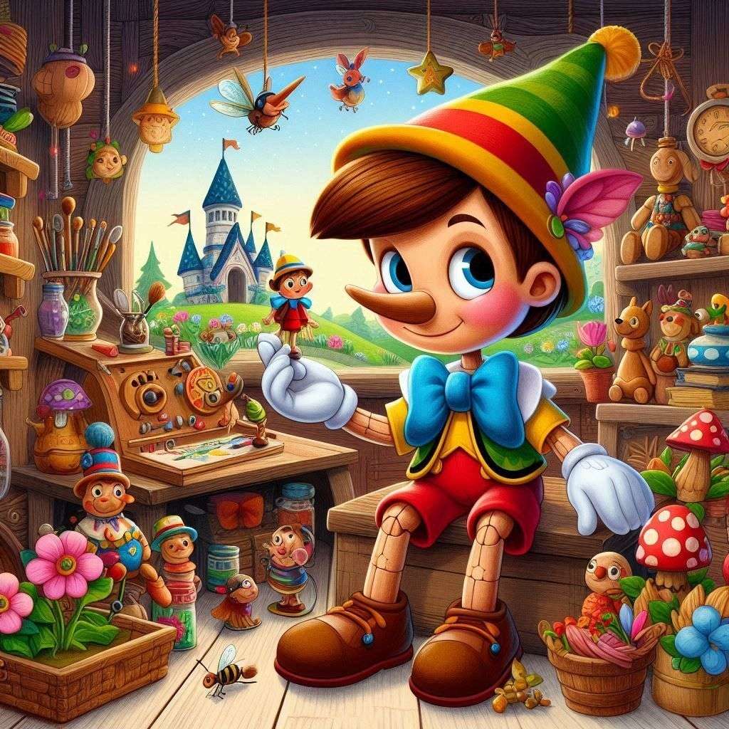 Pinocchio jigsaw puzzle online