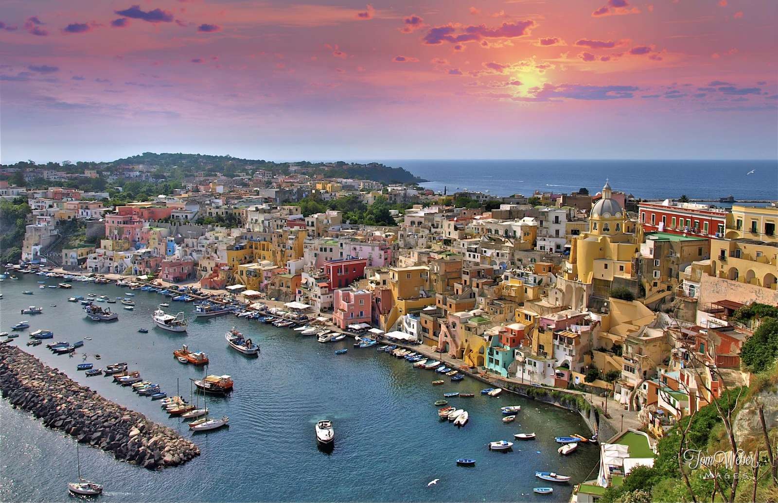 Widok Procida puzzle online