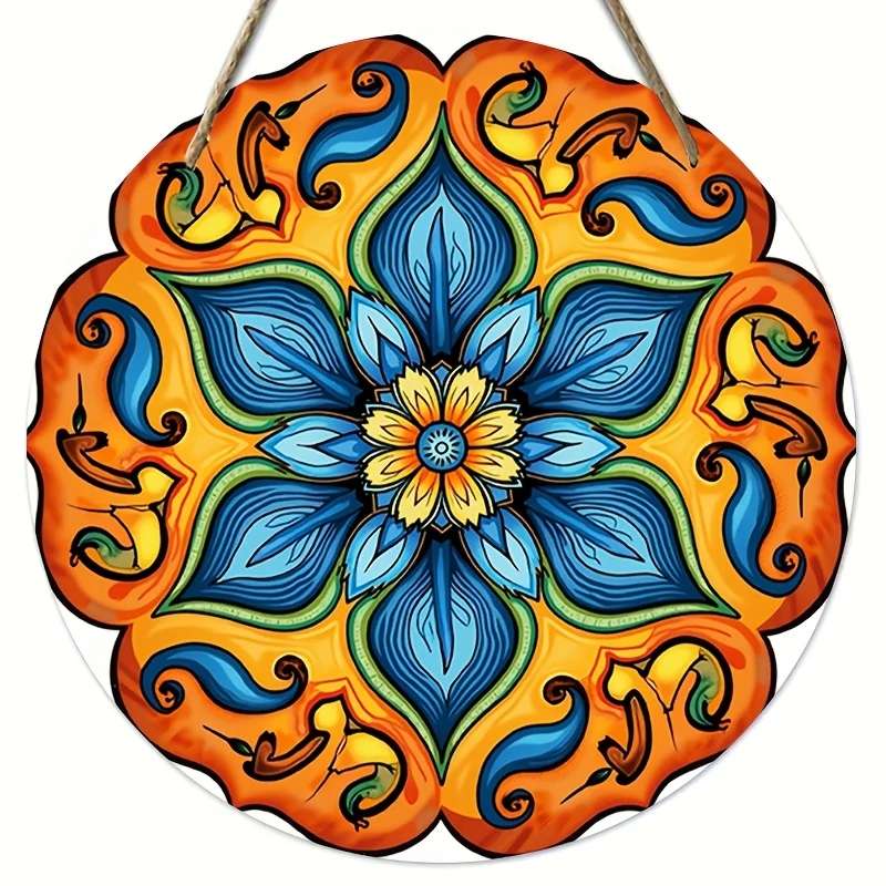 virágos mandala online puzzle