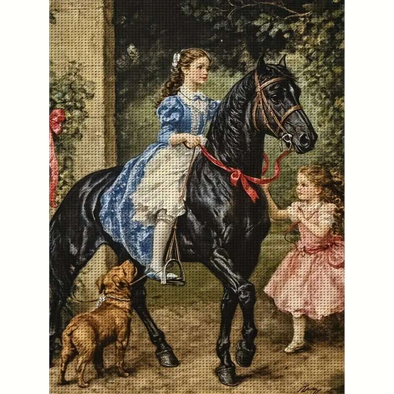 leçons d'équitation puzzle en ligne