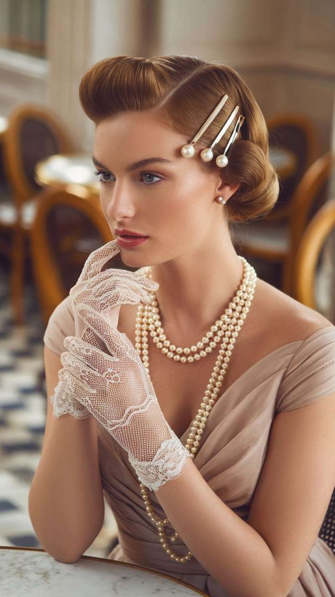 A pin-up frizurát online puzzle
