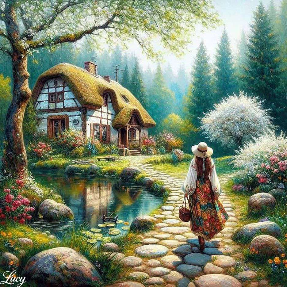 Radość wracania do domu puzzle online