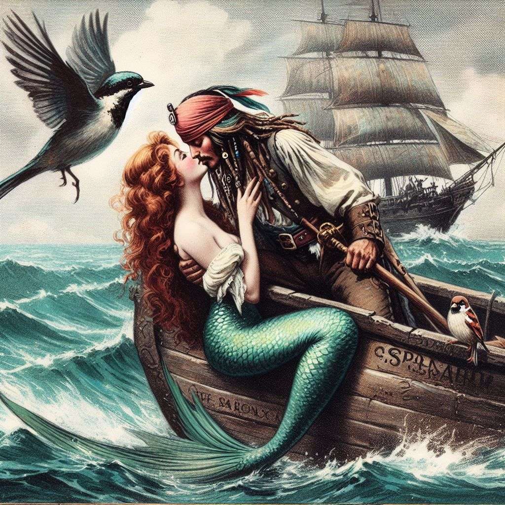 Jack Sparrow i The Mermaid puzzle online