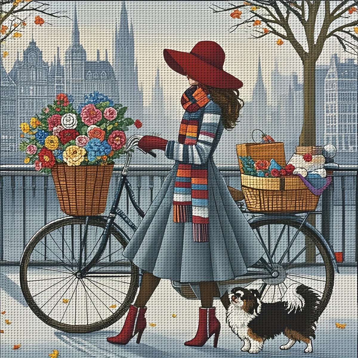 passeggiata in città puzzle online