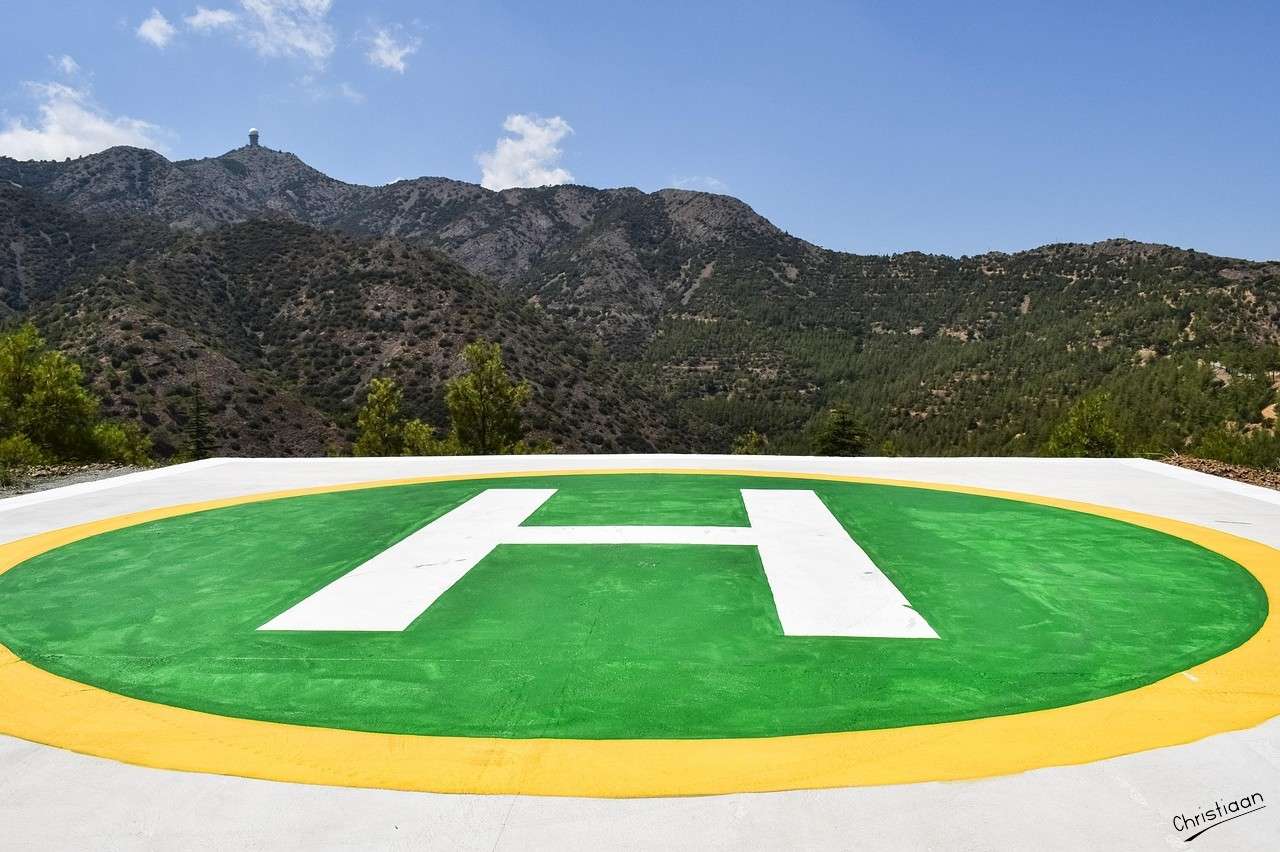 HEPORPORT, platforma helikoptera. puzzle online