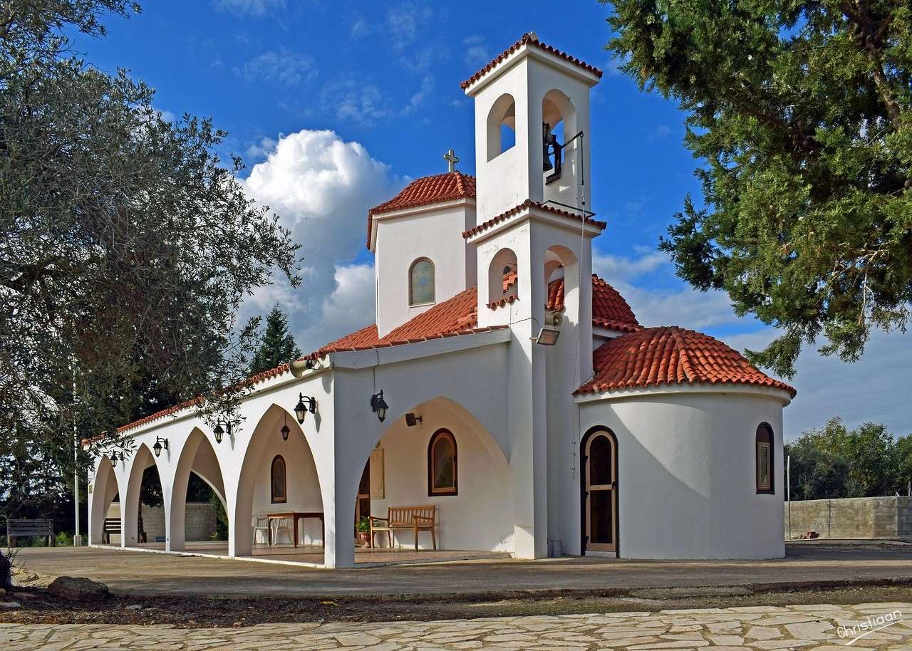 Kaplica, Cypr. puzzle online