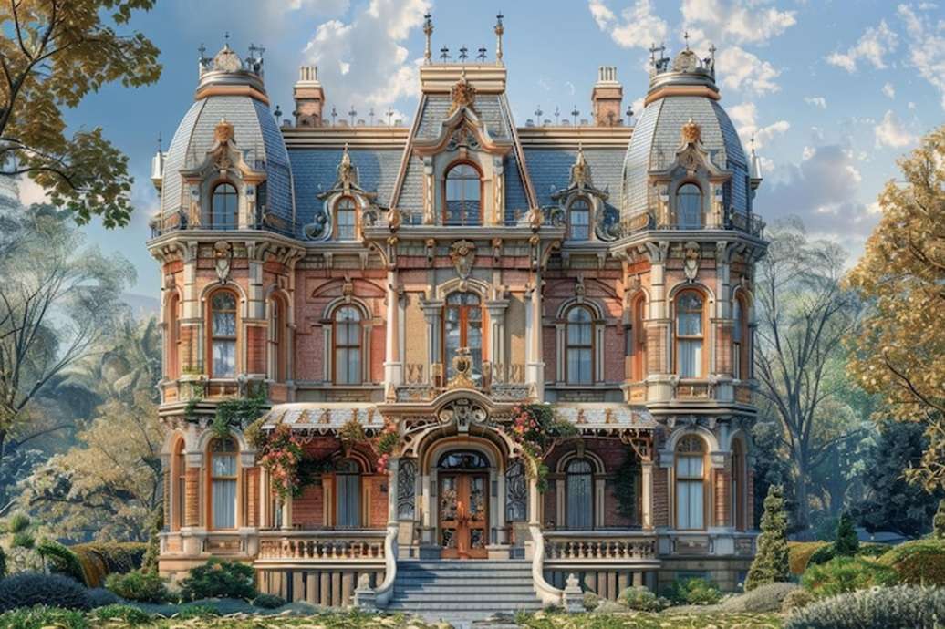 マノワール・ビクトリアン - アクアレル オンラインパズル