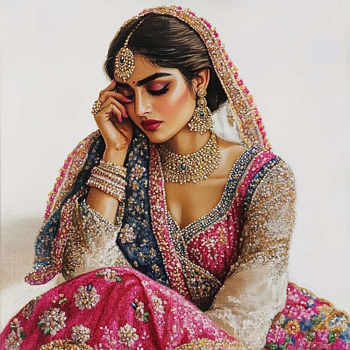 Hindu beauty jigsaw puzzle online