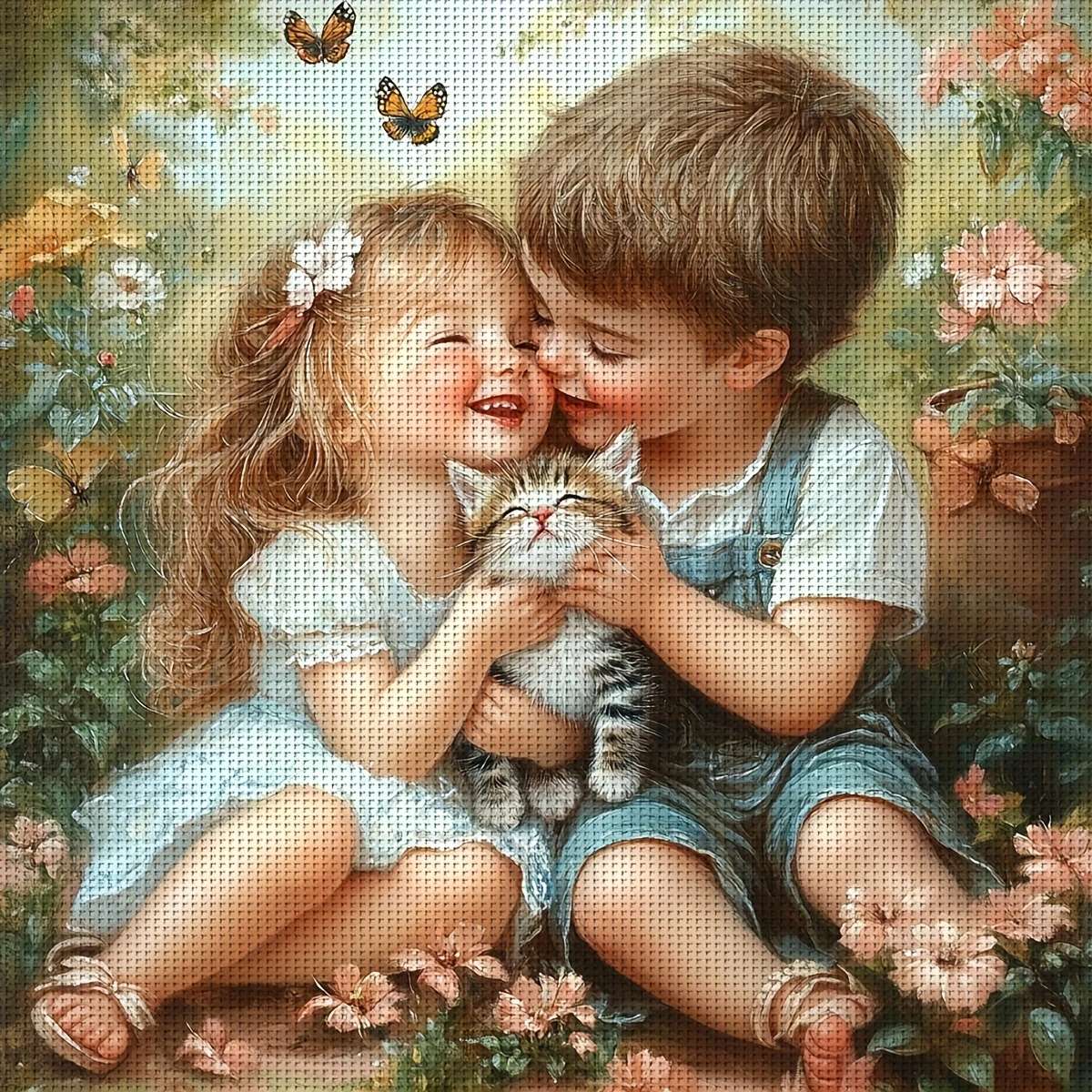 Children's, carefree years jigsaw puzzle online