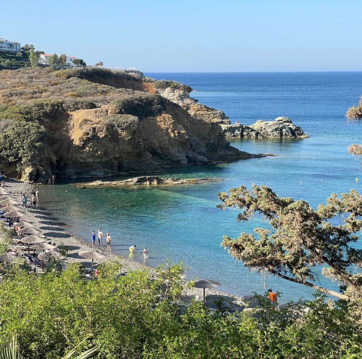 plaża nad morzem śródziemnym puzzle online