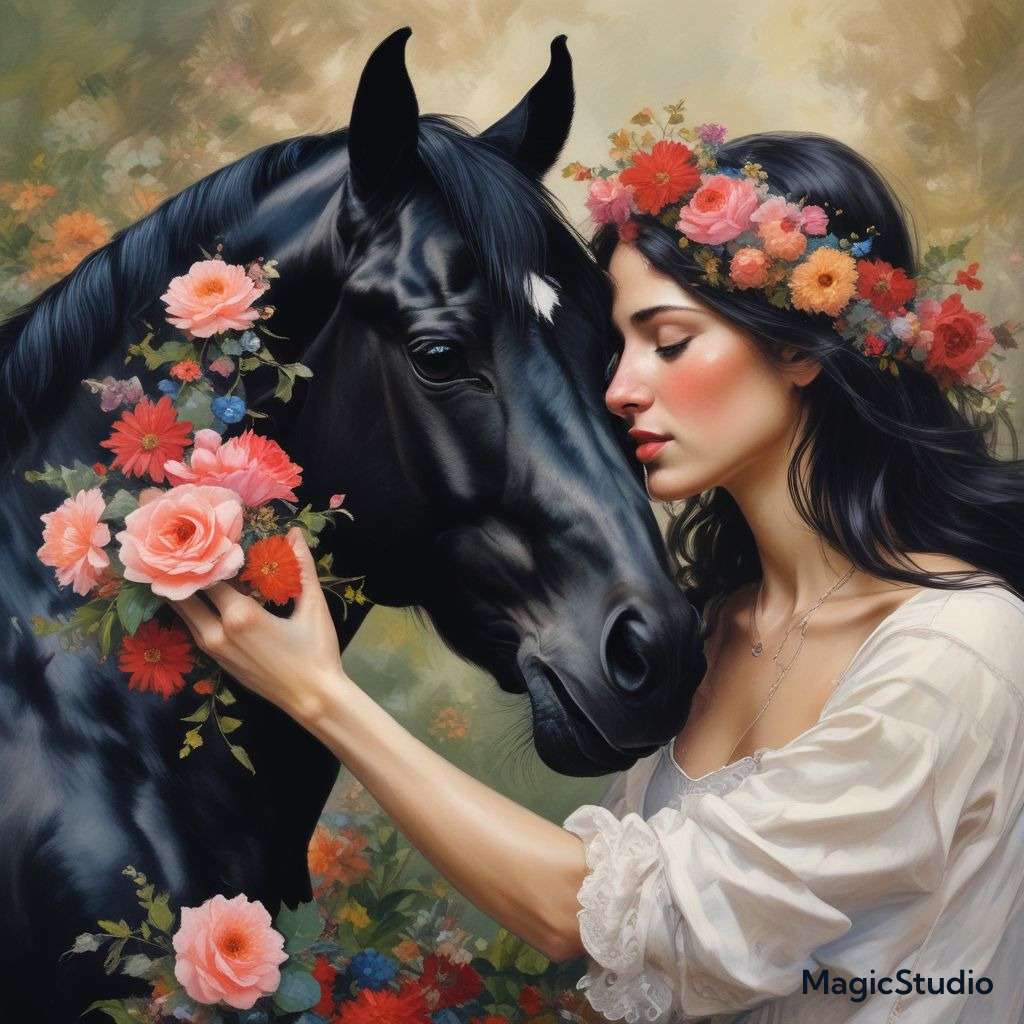 Nazywa się konia Ebony puzzle online