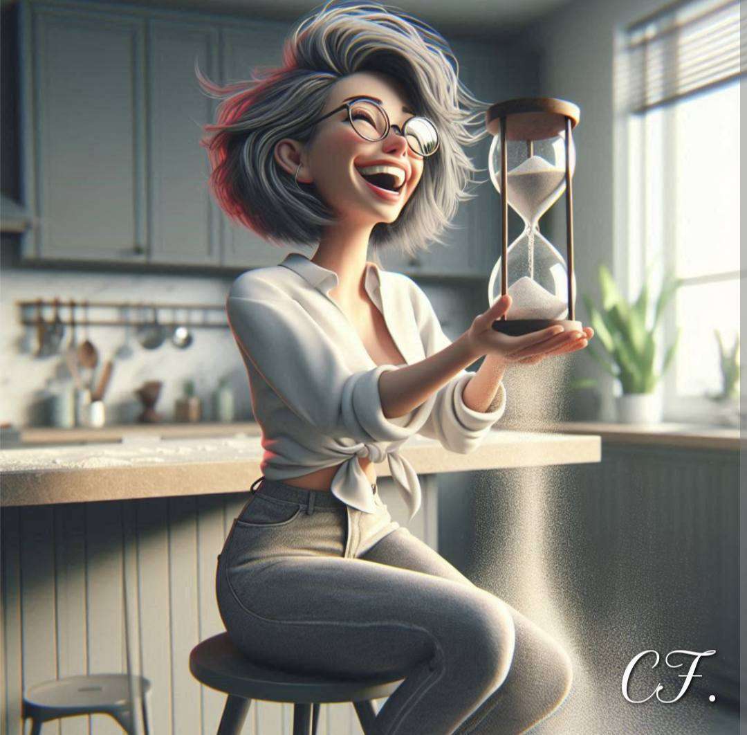 We run after time. online puzzle