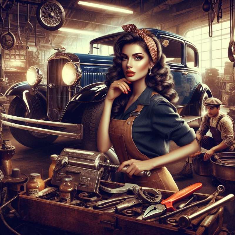 GARAGE AND LUSY puzzle online