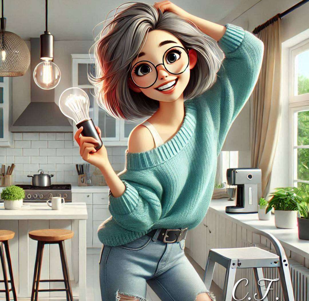 Kiedy światło płonie. puzzle online