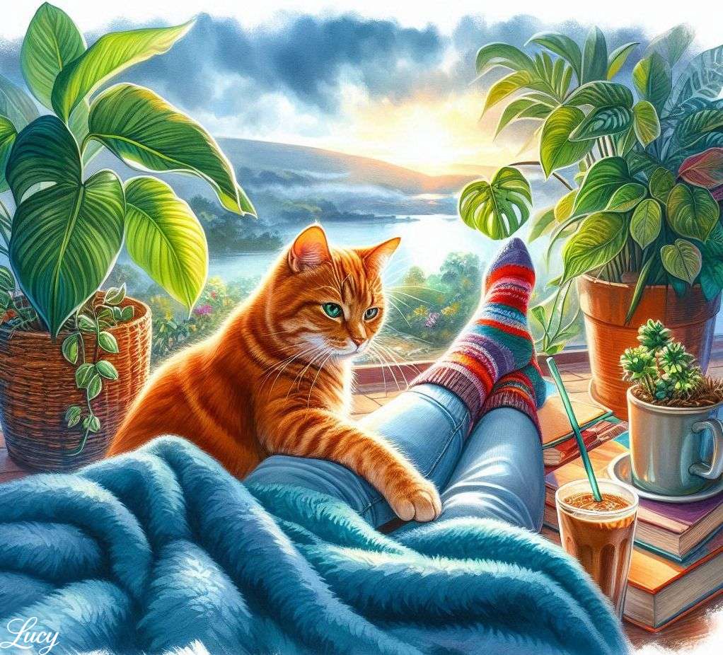 Orange Tabby Cat puzzle online