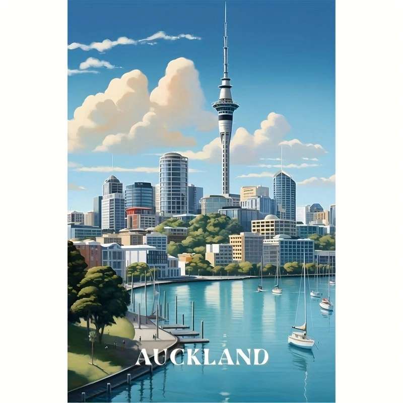 zaproszenie do Auckland puzzle online