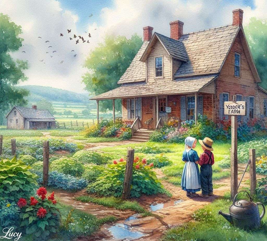 Ferme Amish puzzle en ligne