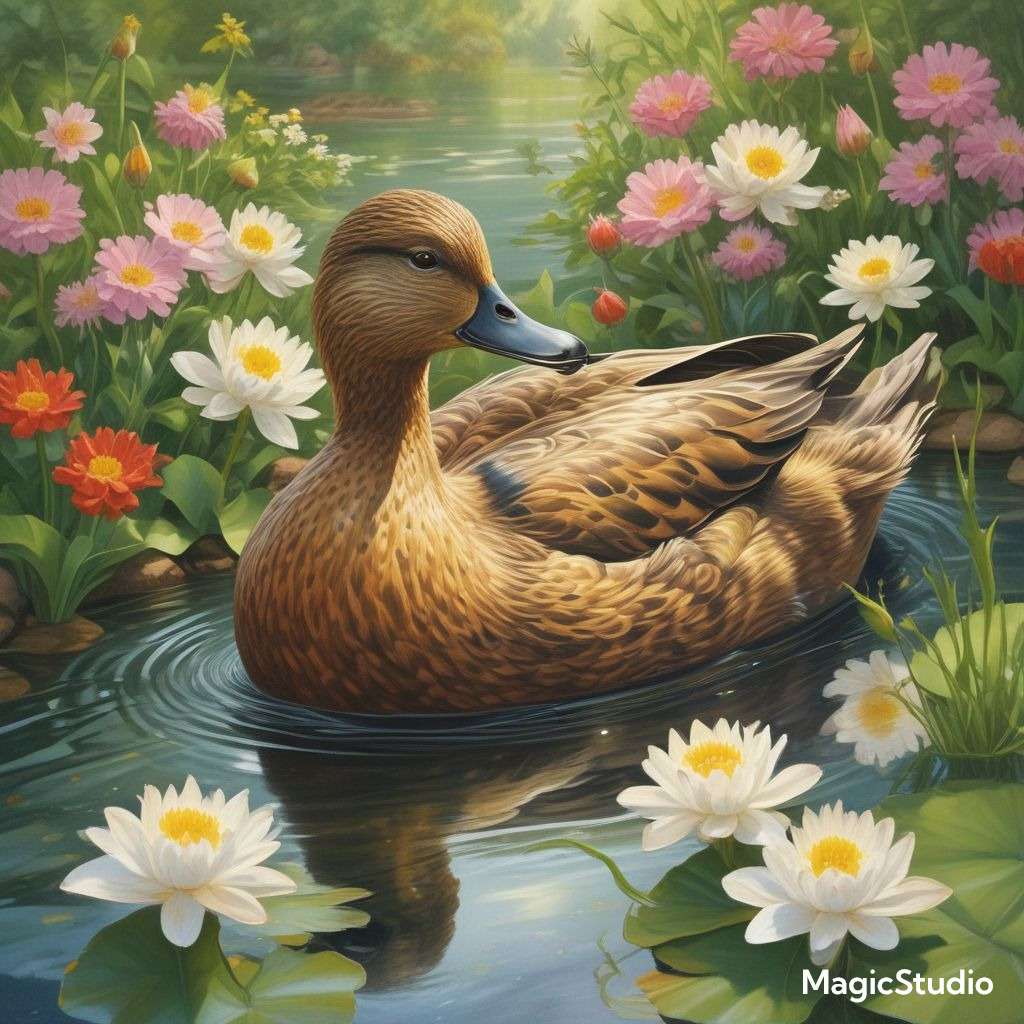 Kaczor Mallard puzzle online