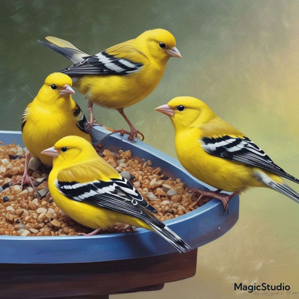Dzikie zięby w Feeder puzzle online